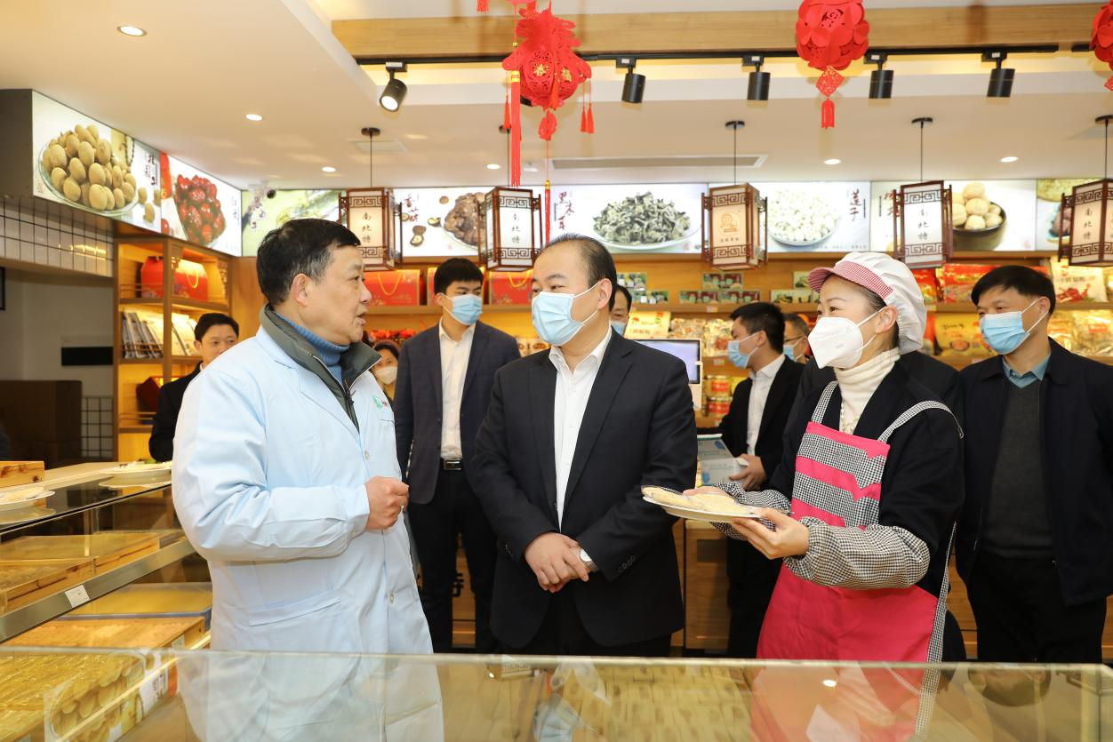 增信心、暖人心|市委副書(shū)記、市長(zhǎng)朱健一行 到南北特